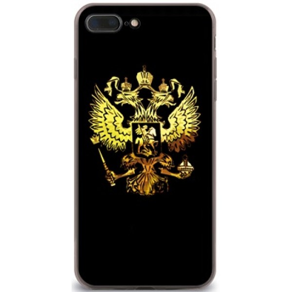 Чехол силиконовый Российский герб